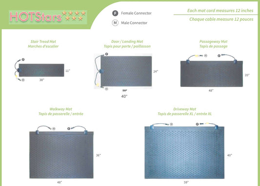 HotStars™ Heated Outdoor Mats: Best Snow Removal Solution