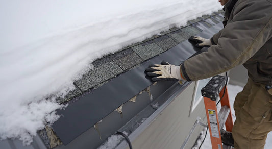Ice Dam Prevention Roof: Heated Gutter