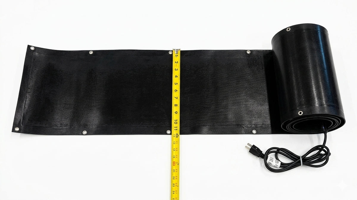 Tapis chauffants pour gouttières et toitures Tek-Sil